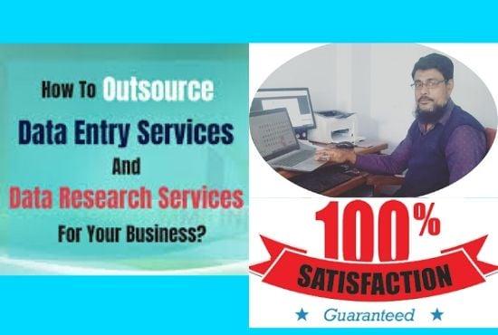 I Will Do Any Kind Of Data Entry, Excel Entry work and be your virtual assistant for