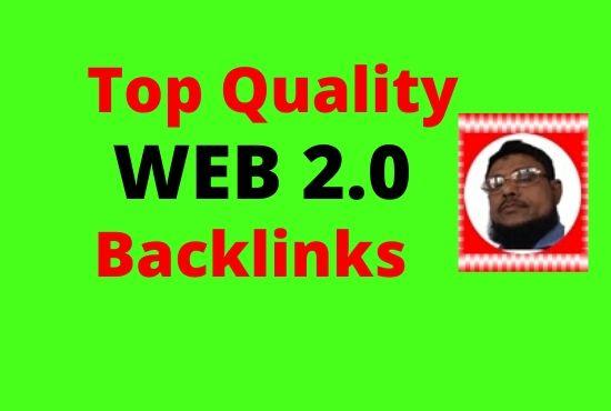 I Will Manually Create 15 High Quality web 2.0 
