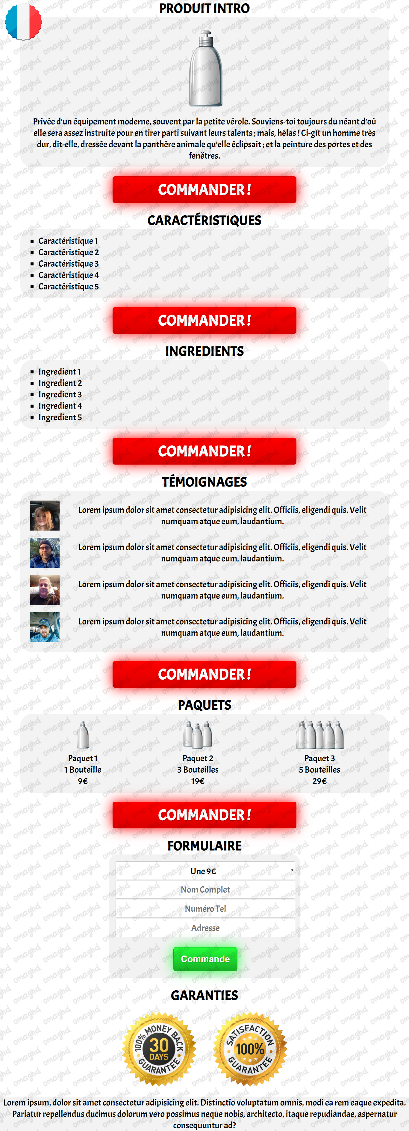 I Will Develop a Landing Page for your COD or eCommerce Products