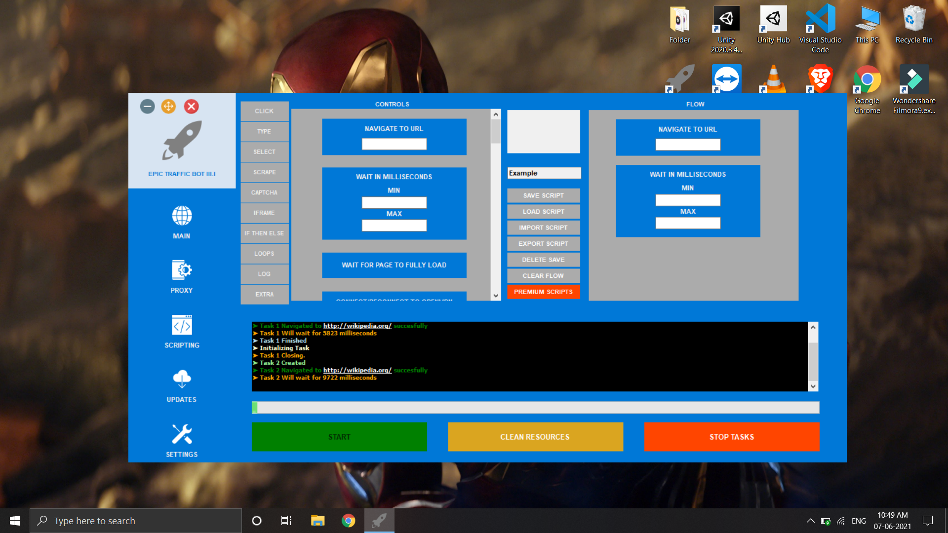 Epic Traffic Bot 3 unlimited traffic generator for websites - lifetime license