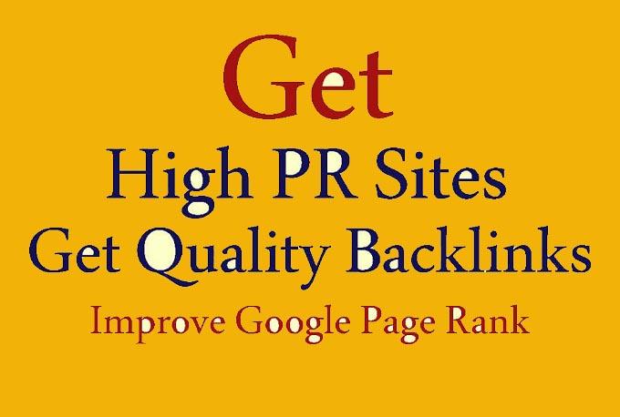 Rank Your Website on Google, high quality whitehat SEO backlinks manual link building 