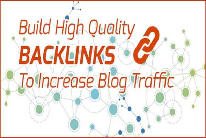 Fire your google ranking with 40 high authority backlinks