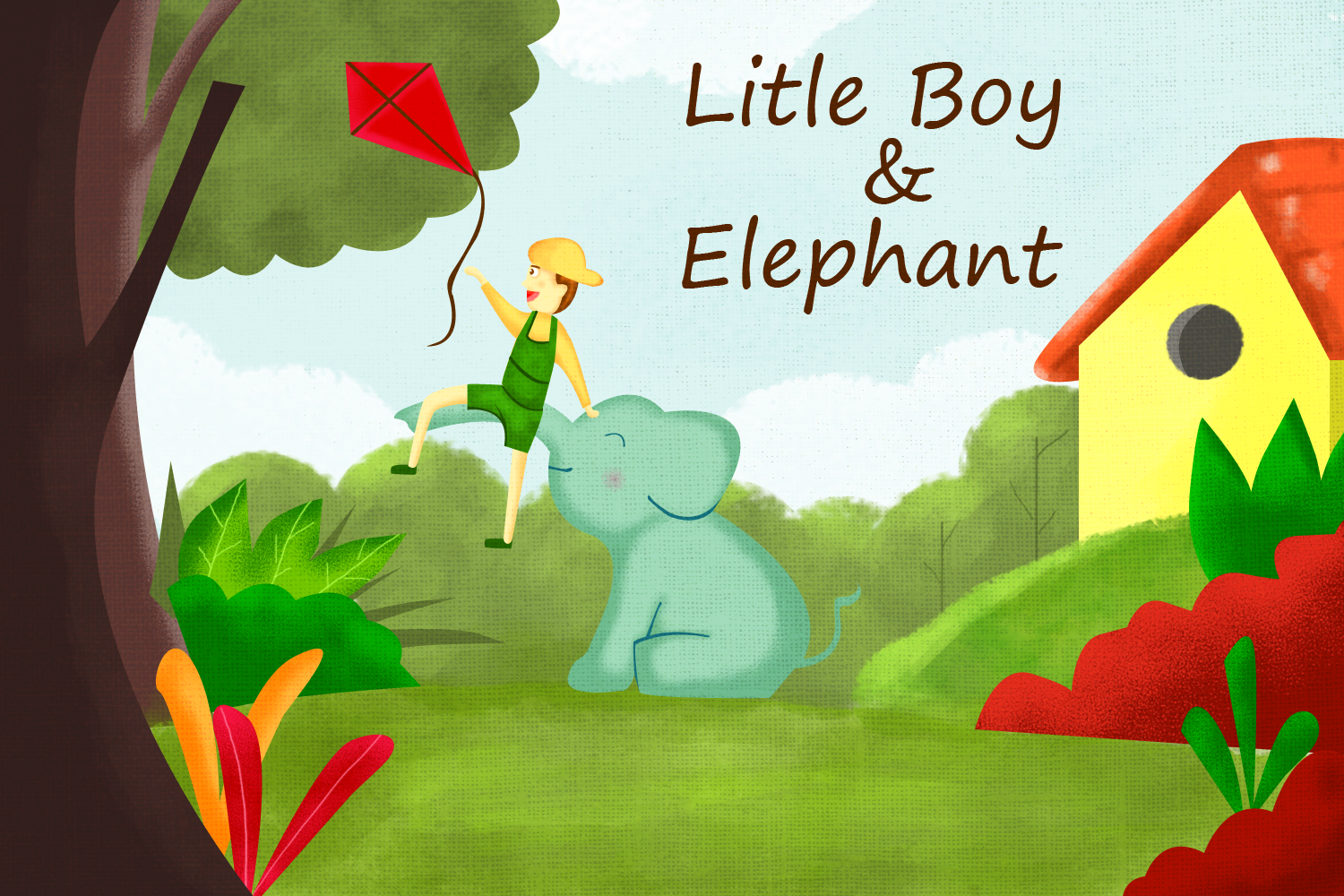 I will draw Children Book Illustration