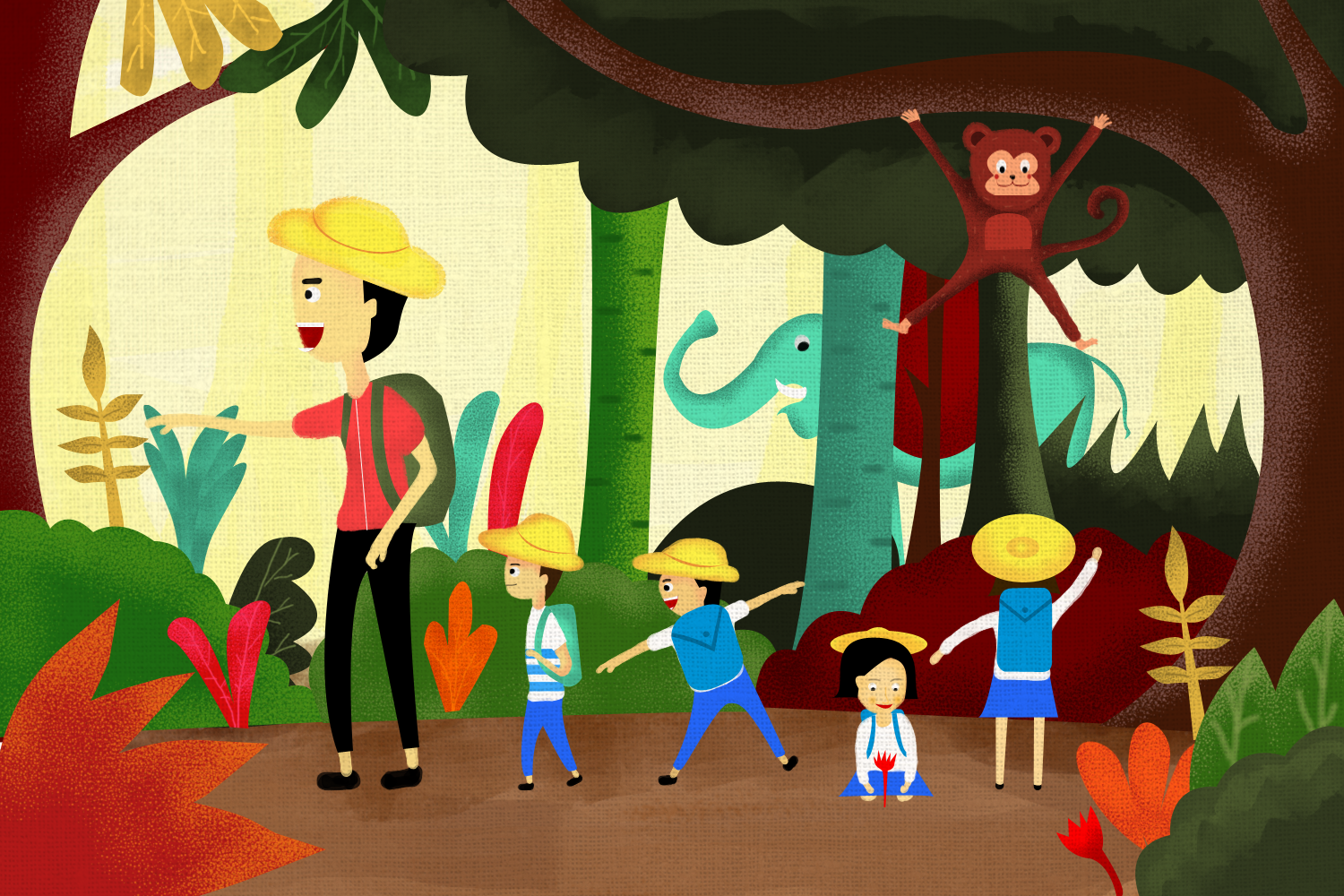 I will draw Children Book Illustration