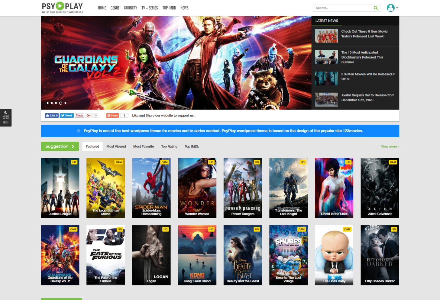 I will create movie and TV series downloading web in wordpress 2020