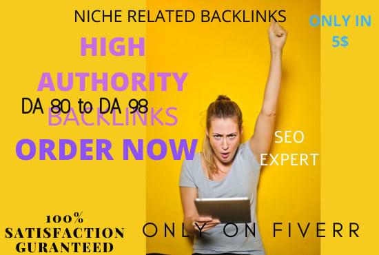 I will make 20+ high quality 90da seo do-follow backlink that boosts your rank