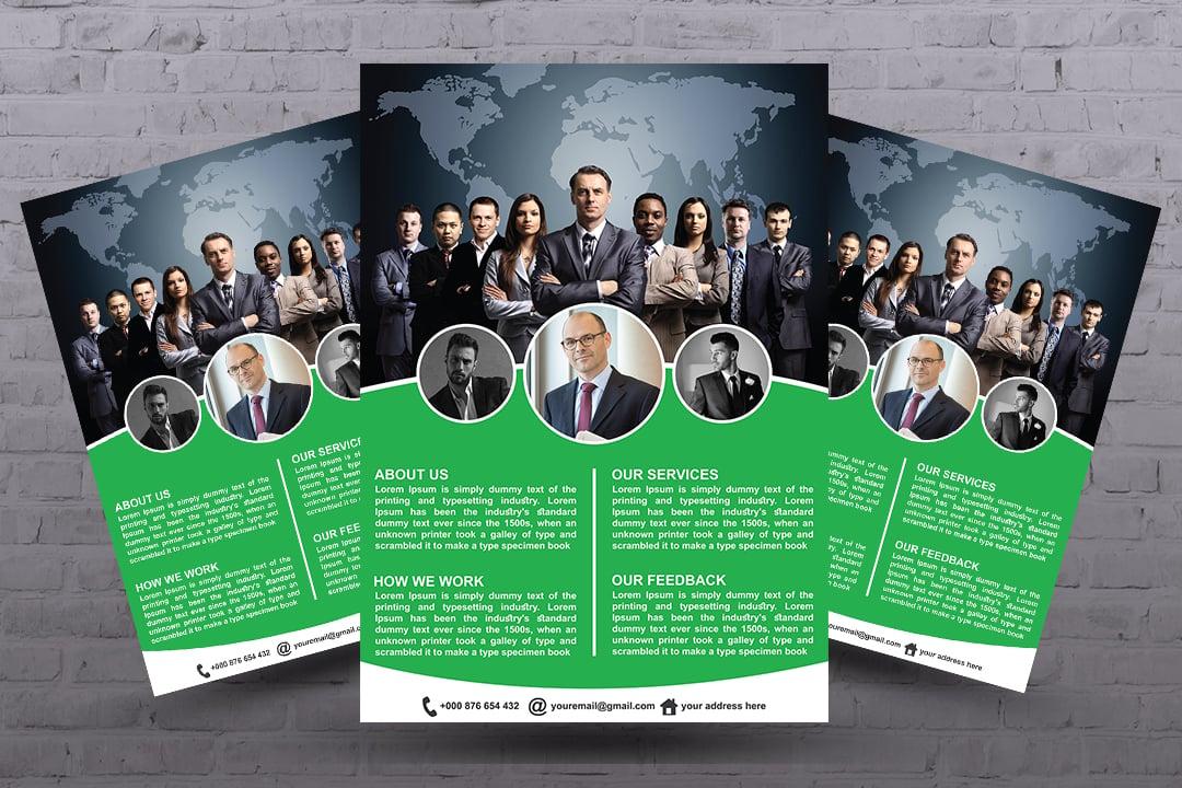 In 3 hours design business flyer, Business flyer