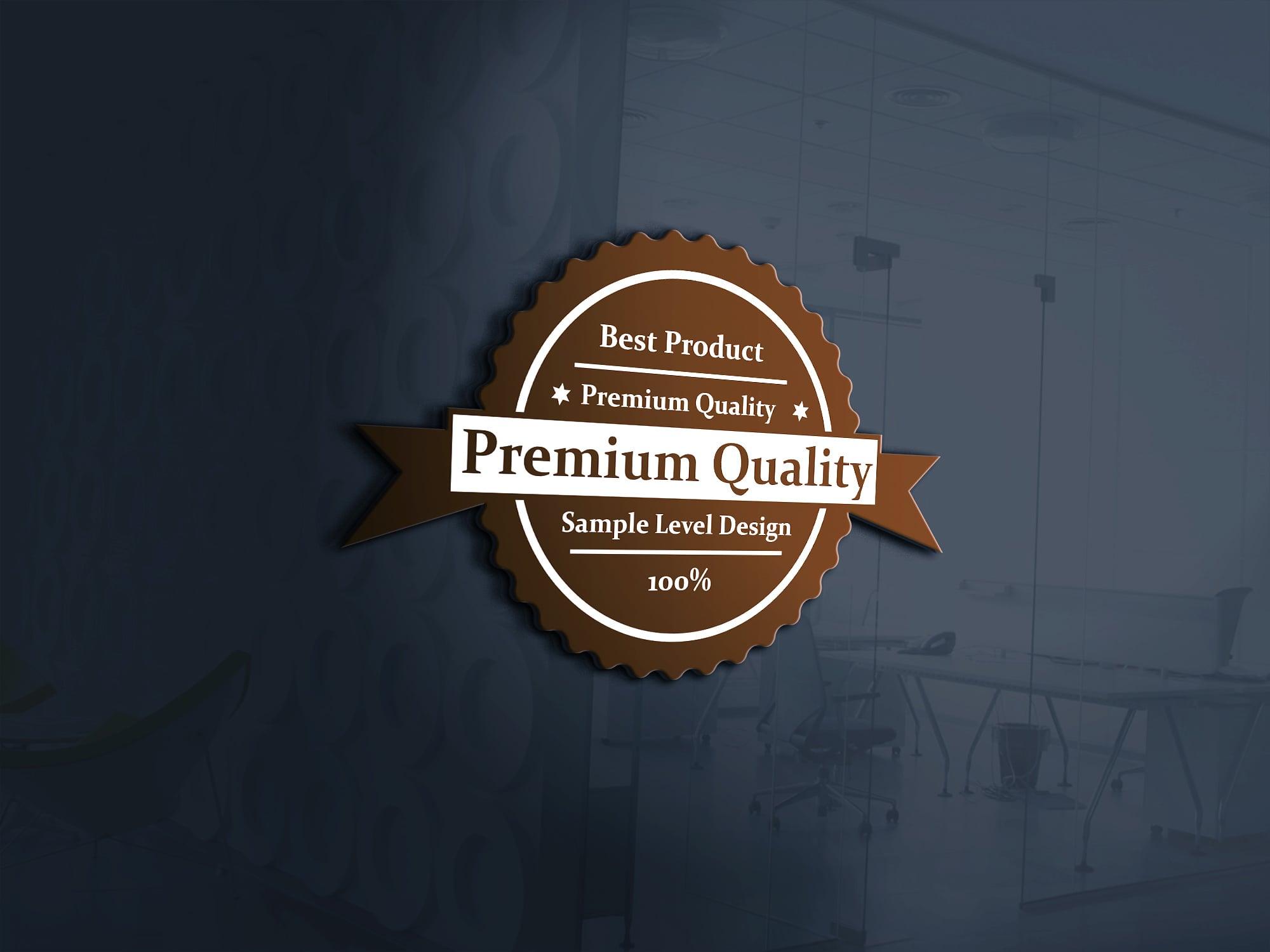 In 3 hours Design modern Badge or Vintage Logo 