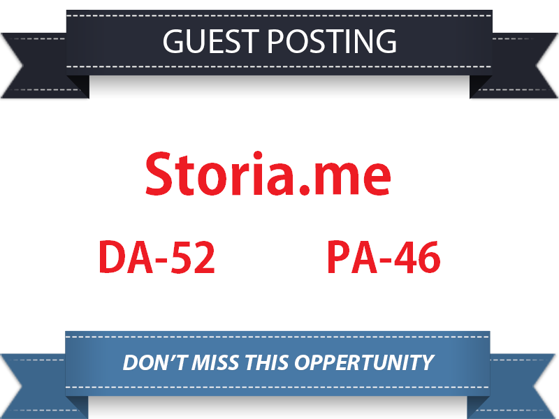 Write & publish a guest p0st on Storia.me Do-follow Backlink