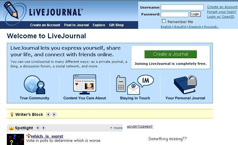 Write and Publish Do-follow Guest on Livejournal.com, Penzu.com, Givology.com (April Festival offer)