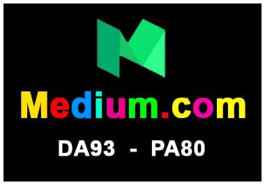 Write and publish Guest Post on Medium-Medium.com 