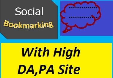 Provide 50 Web2.0 Social Bookmarks Backlinks with High Authority 
