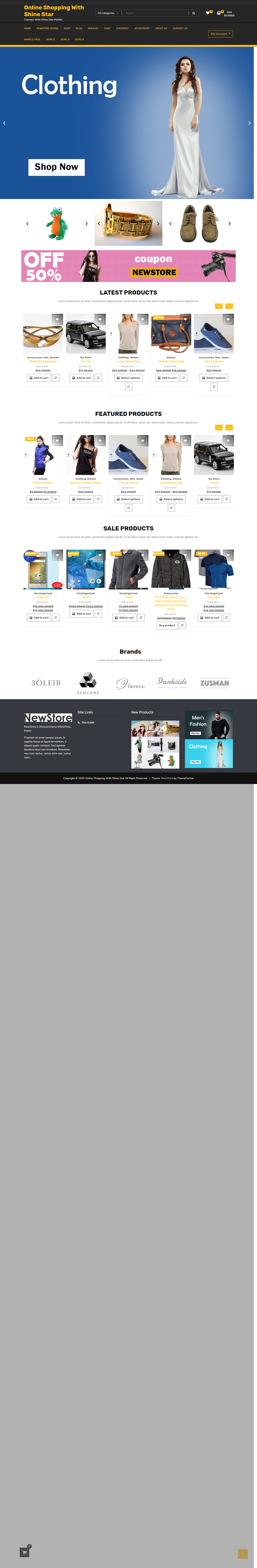 Create Ecommerce Website With Woo-commerce