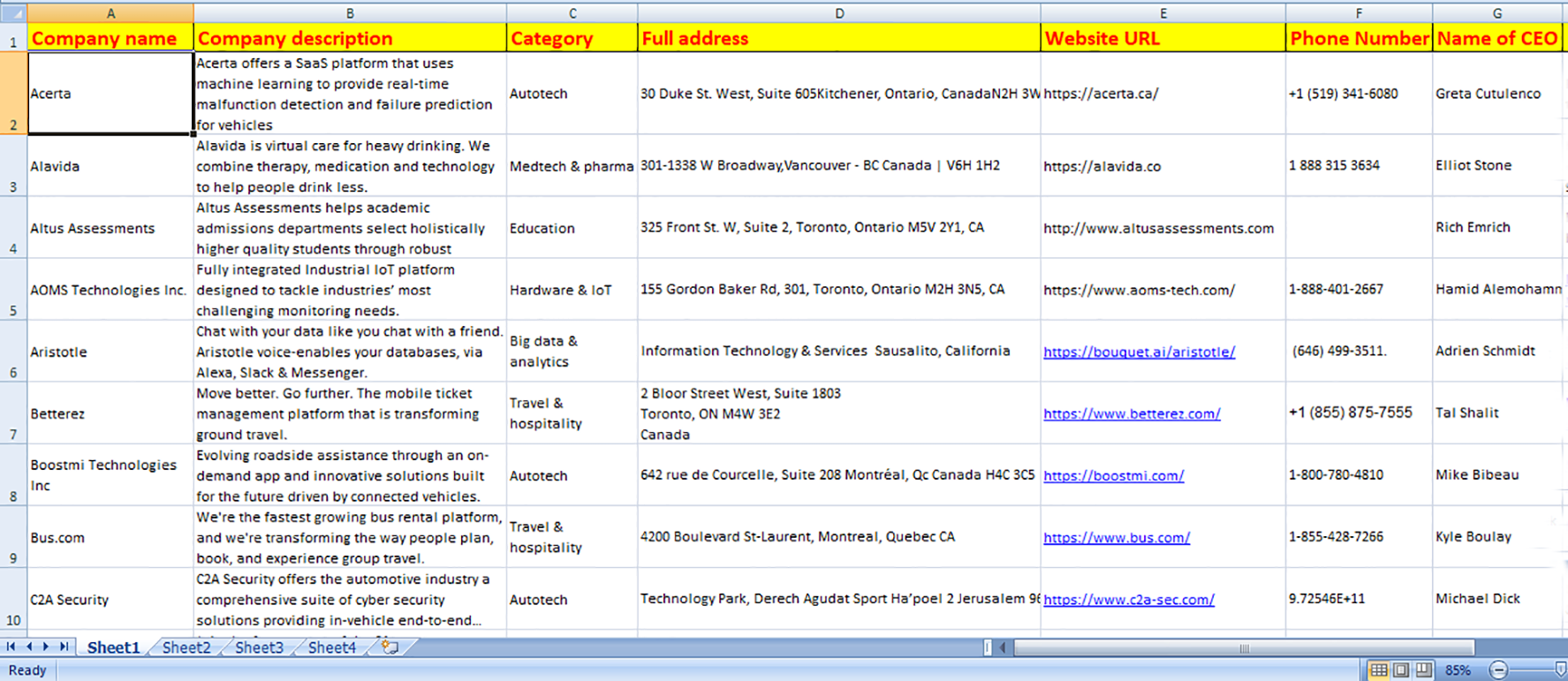 I will do lead generation, website scraping and copy paste work