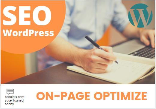 wordpress SEO Onpage Optimization