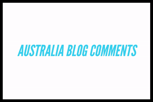 Create 100 Australian Websites Targeted Blog Comment Backlinks For Your Website