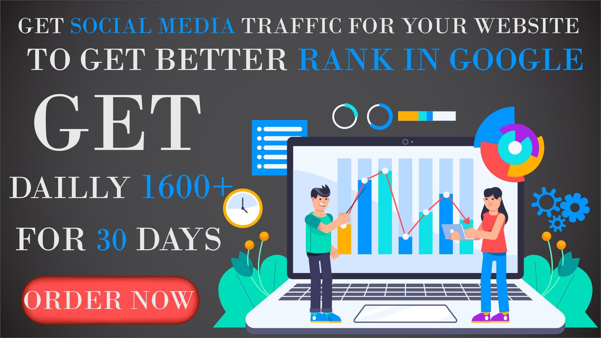 Top Rankings In Google: Get Organic And Social Media Traffic For Your Website 