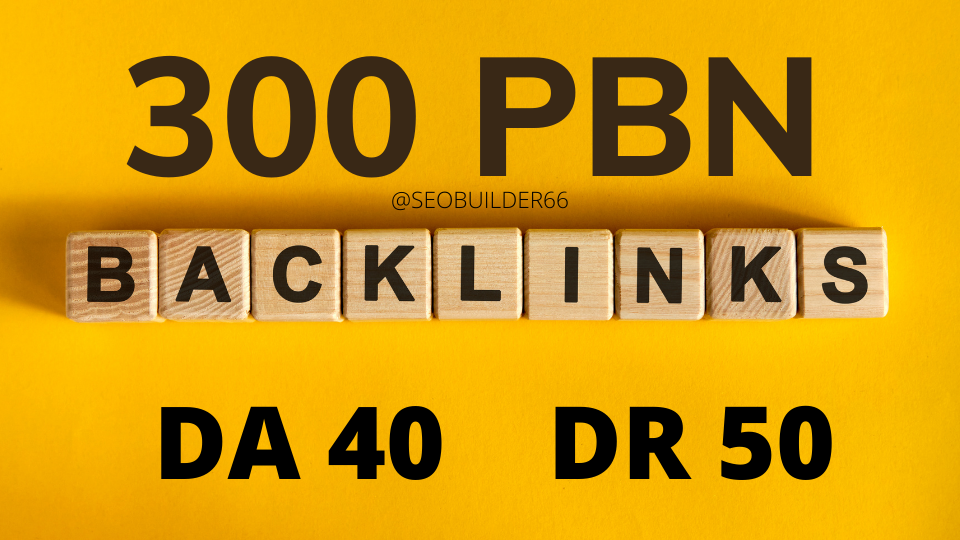 Build premium 300+ PBN Backlink homepage web 2.0 with permanent dofollow Trustfollow for $25