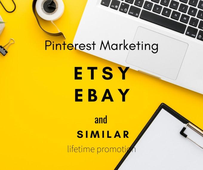 promote your etsy or ebay products to my account and groups