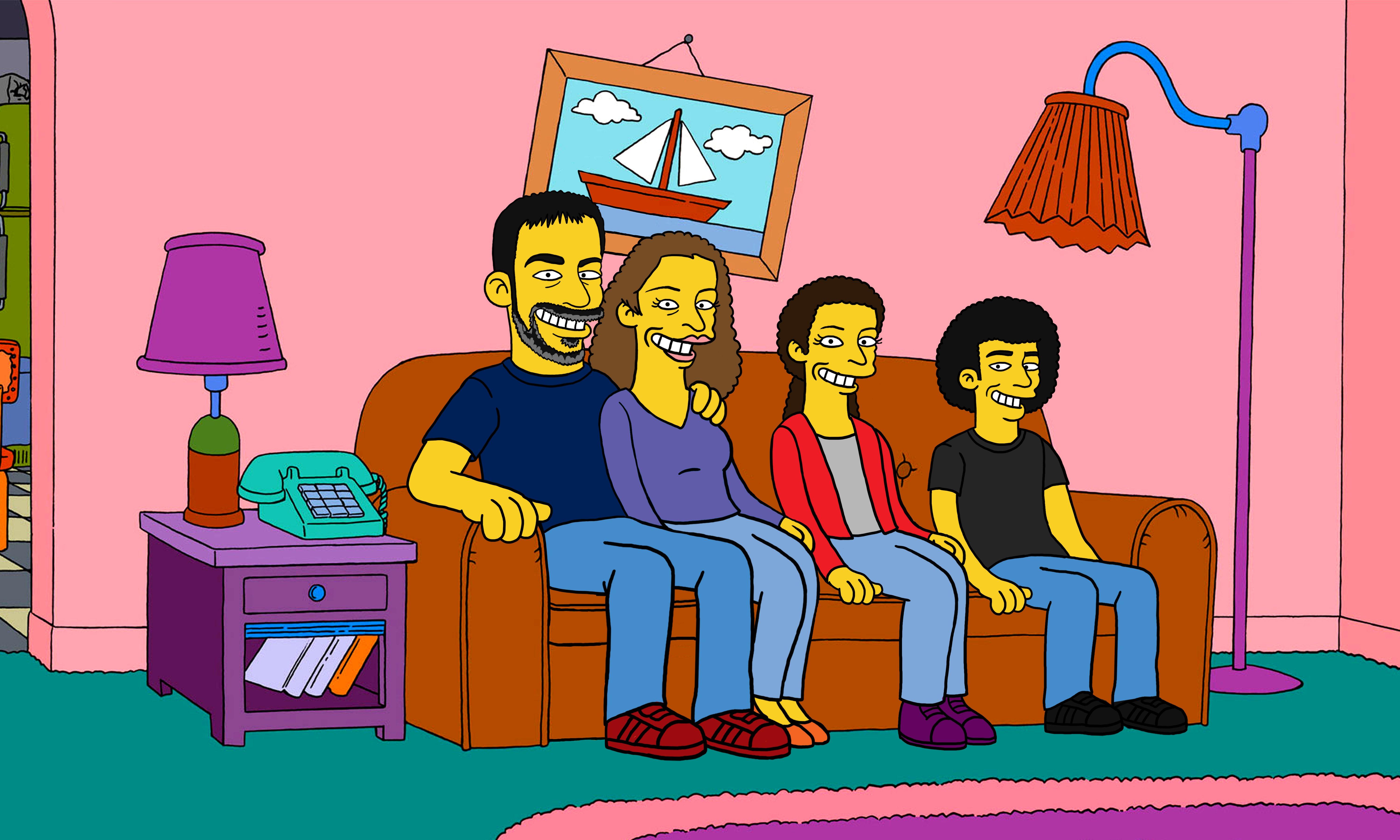 I will turn you into a Simpsons character