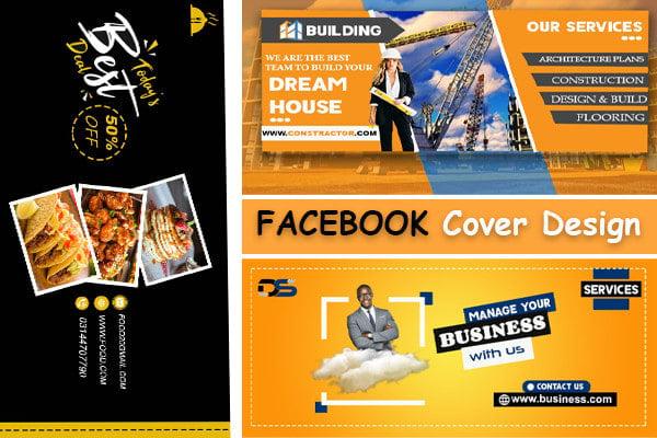I will design 3 eye catching, attractive and professional facebook cover