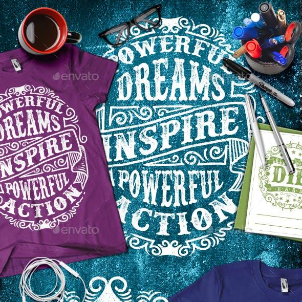 I will create a custom and typography tshirts designs for you in just 5 hours