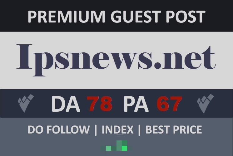 Do guest post ipsnewsl.net da 78 pa 67
