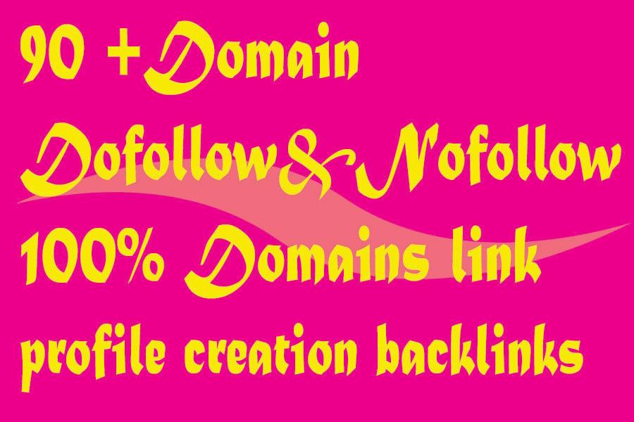 Build DA 90+ Manually High Quality 50 SEO Profile Back links