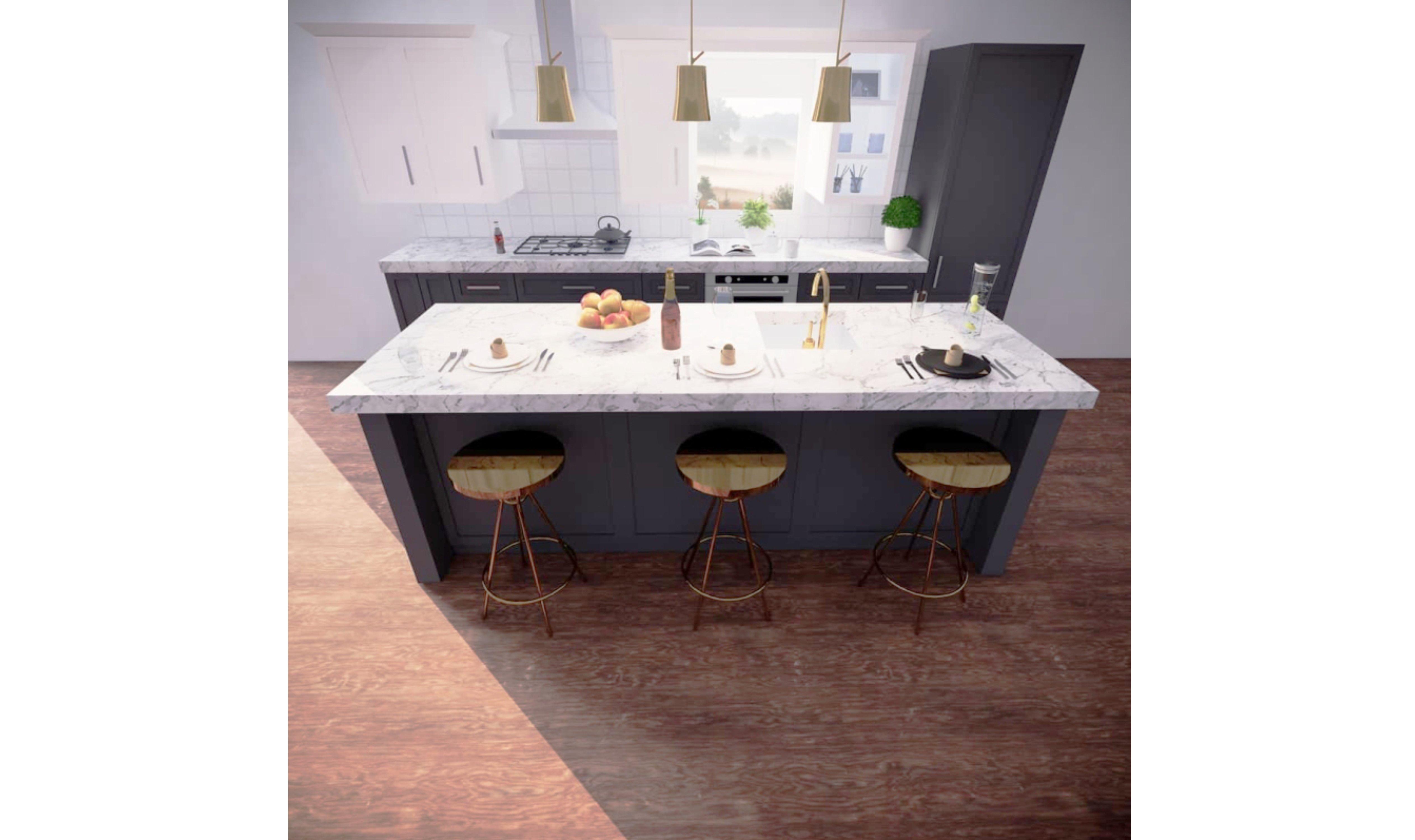 I will do a kitchen or interior 3d visualization/render
