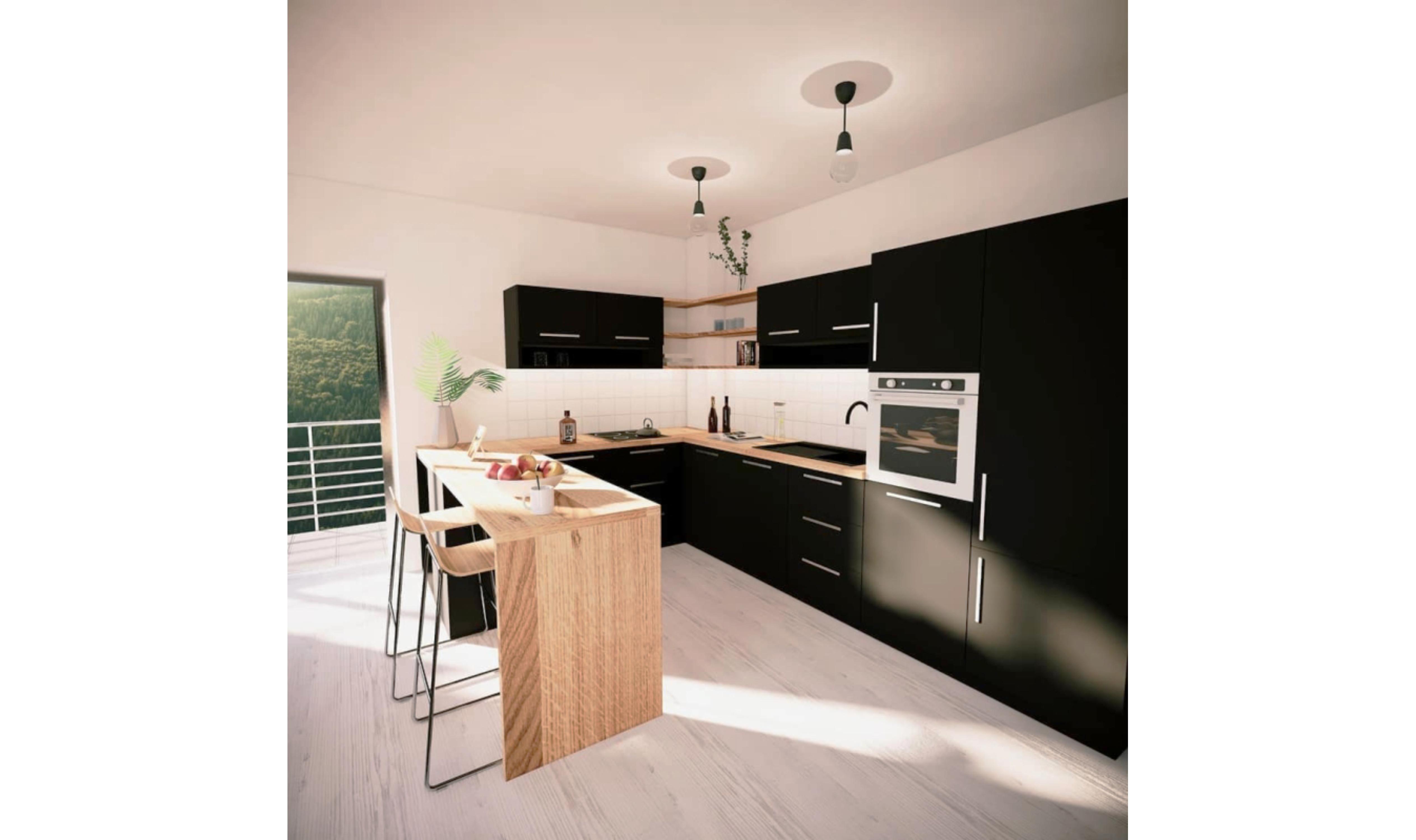 I will do a kitchen or interior 3d visualization/render
