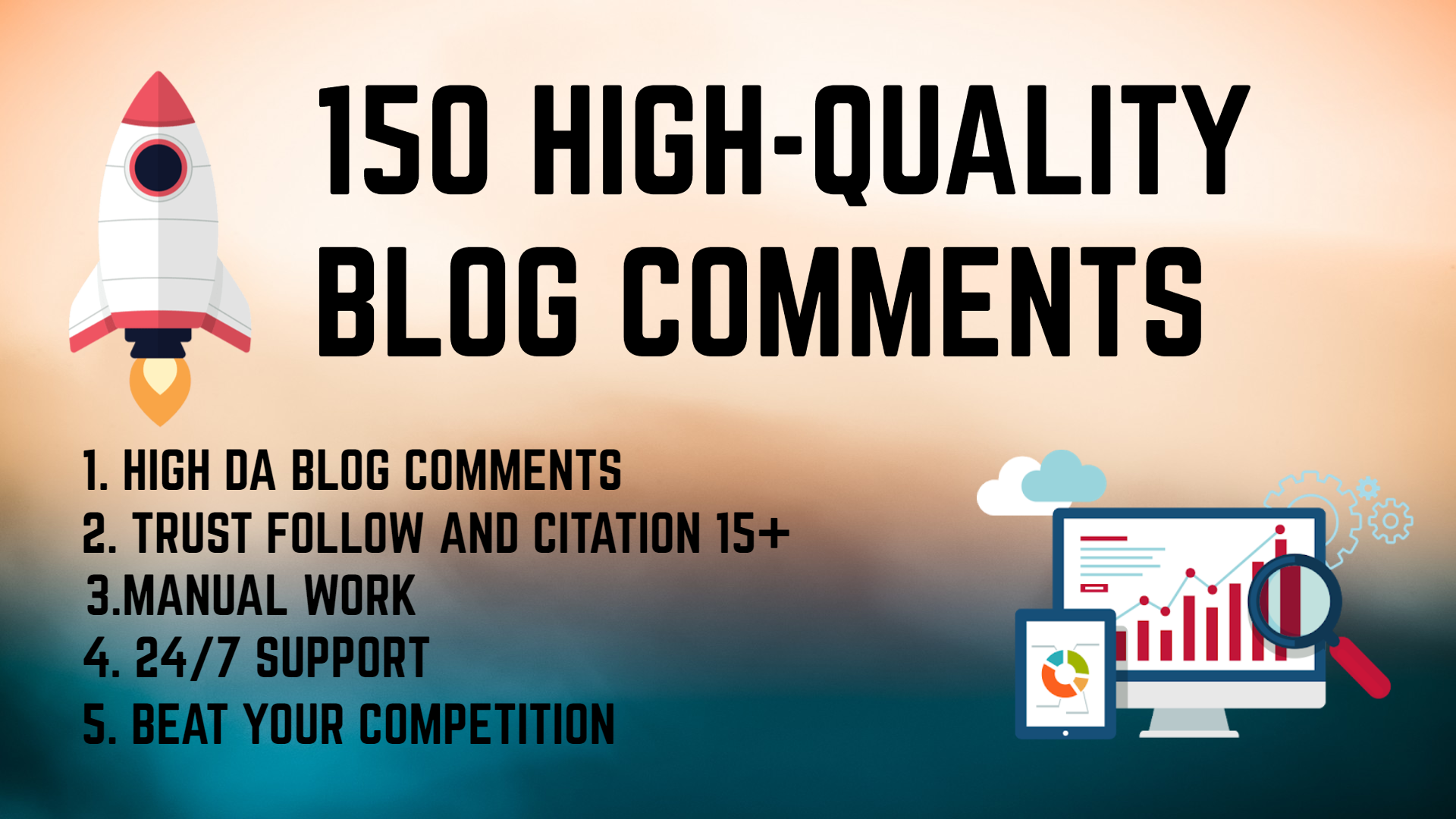 Create 150 do-follow blog comment backlinks