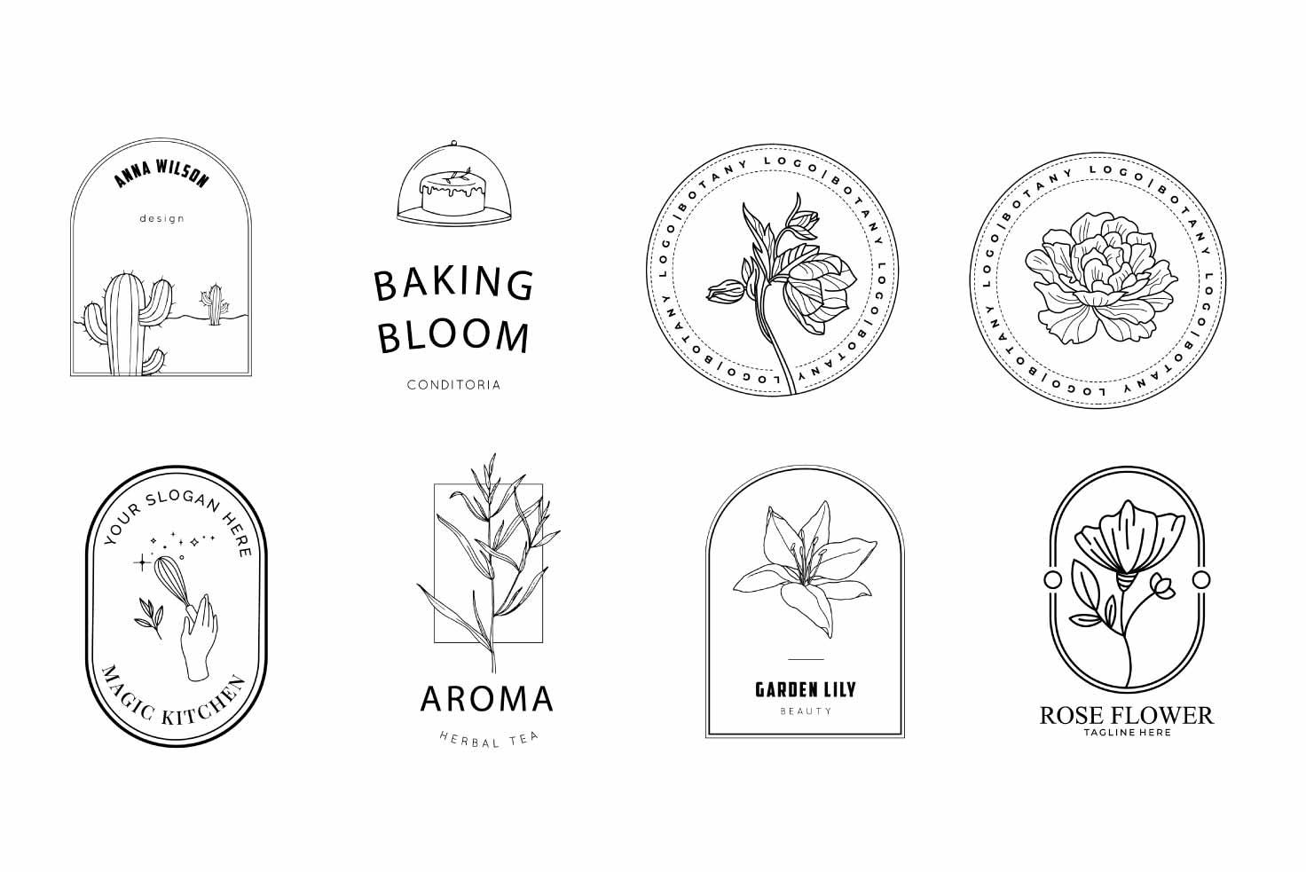 I will design high quality hand drawn logo