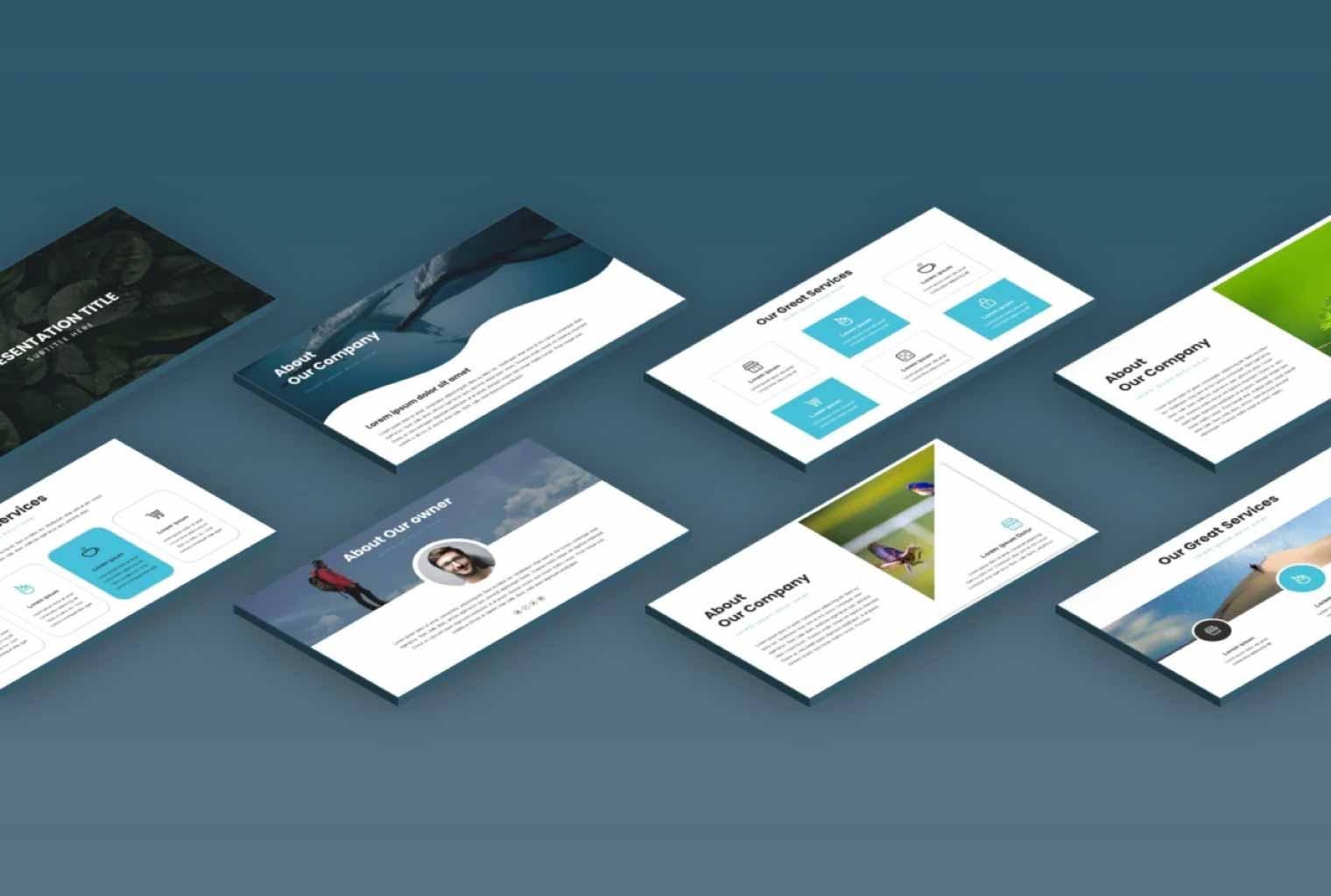 I will design a professional PowerPoint presentation