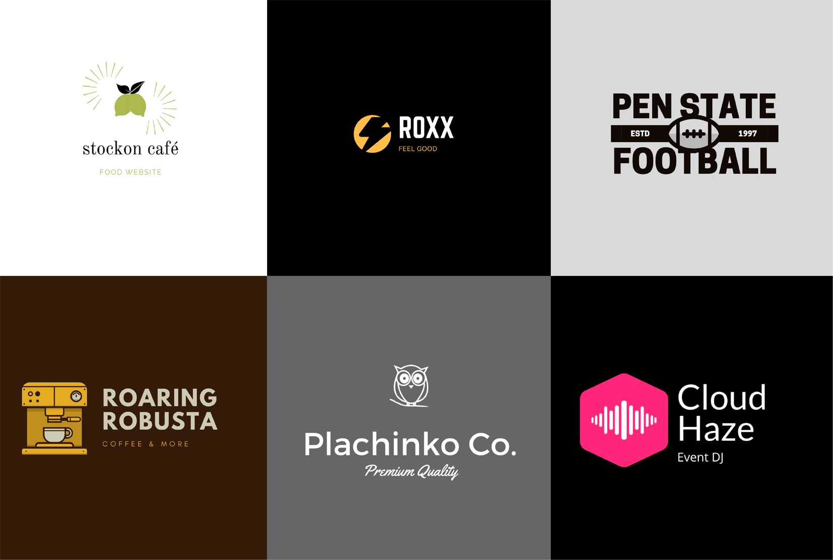 I will design 2 creative unique logos for your brand