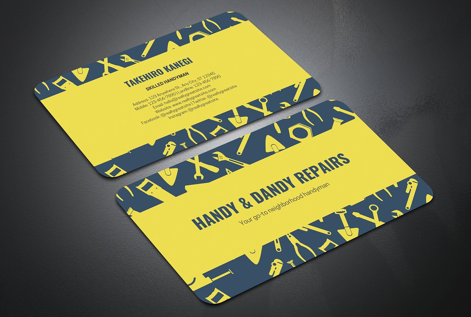 I will design a modern business card for you