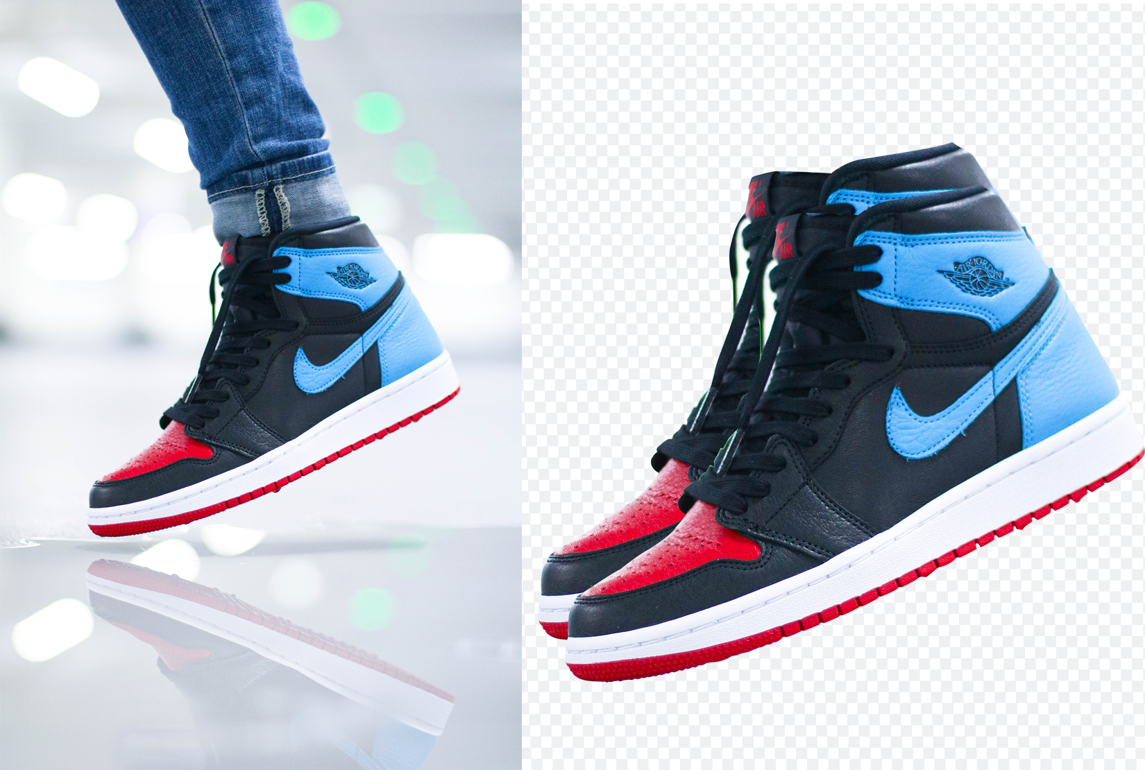 Remove the background of images