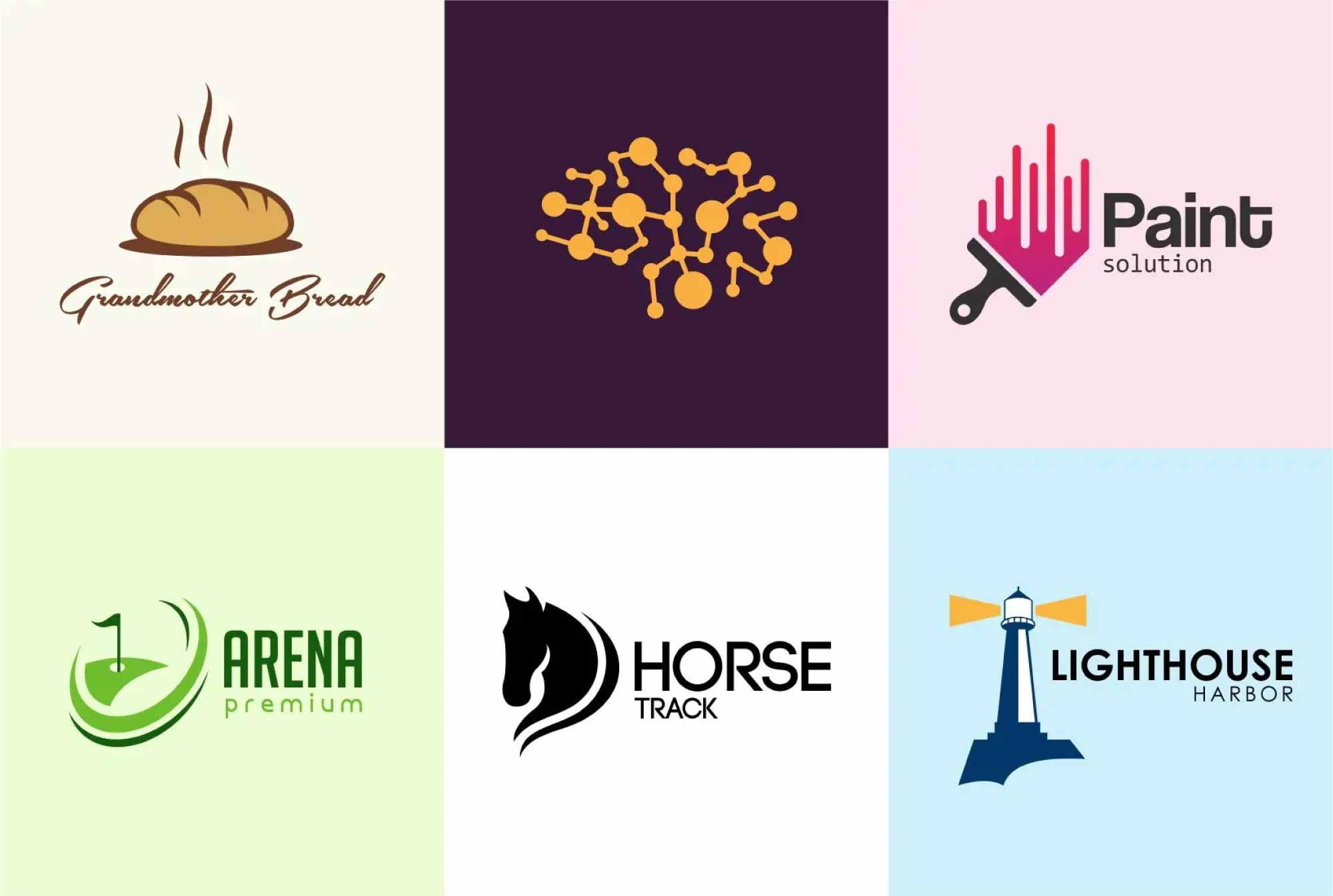 Design a unique modern logo with source file