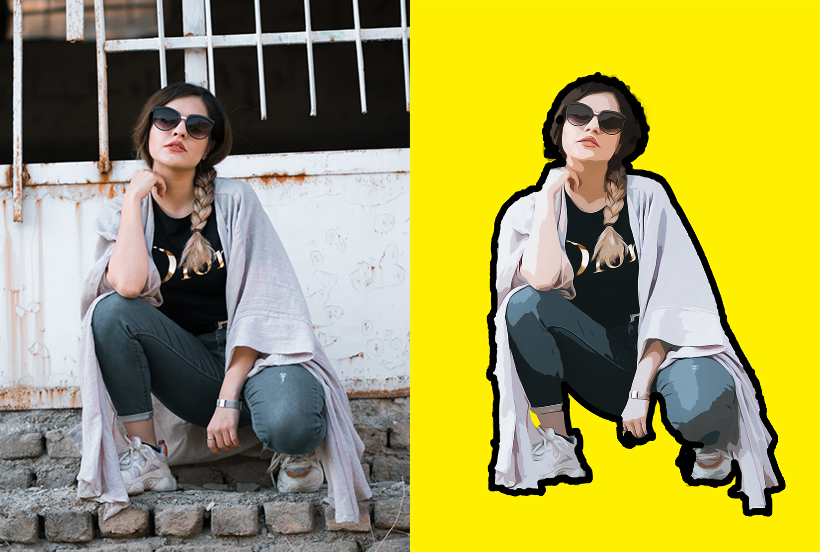 Draw your amazing cartoon portrait in 24 hours