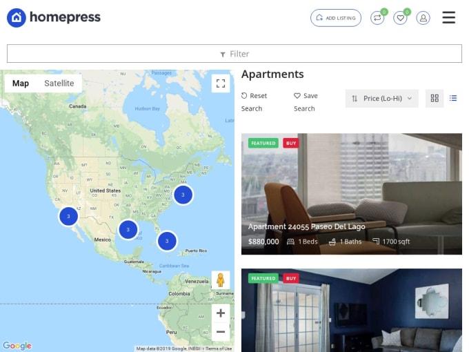 I will design your real estate website in wordpress and seo