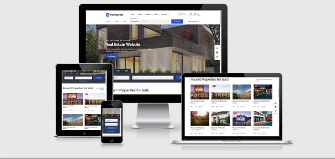 I will design your real estate website in wordpress and seo