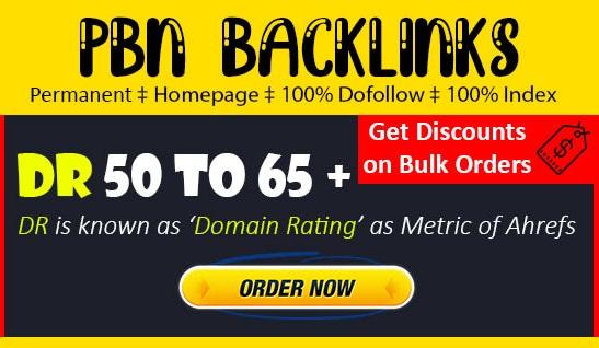 Creat 75 Manual HIGH Quality DR 50 to 65+ PBN Backlinks