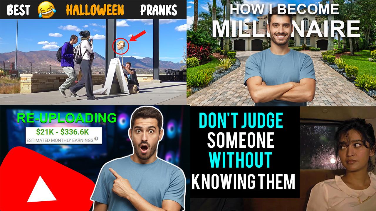 I Will Design Attractive Eye Catching Thumbnail For Your YouTube