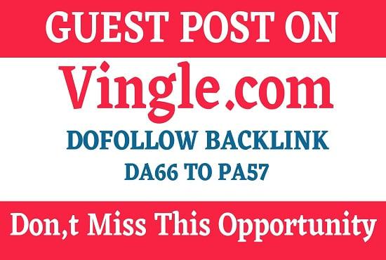 Write and Publish Guest Post On Vingle.com 
