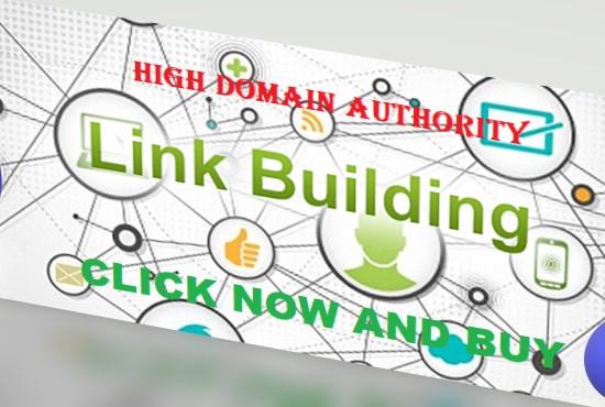 Increase google ranking high DR backlinks