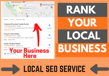 I Will Rank your Local Business Higher - ADVANCED Local SEO Service