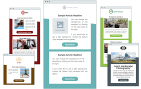 I will design HTML newsletter template for you