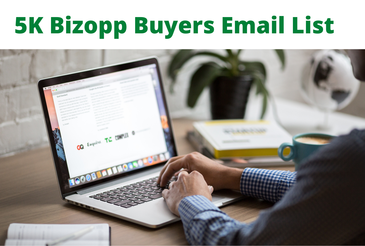 I will give you my 5K Bizopp Buyers Email List 