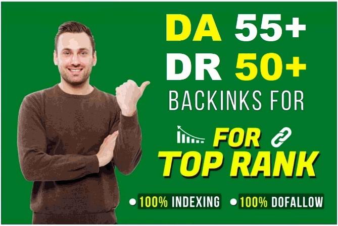 5 Homepage PBN DA, DR 50+ Permanent Links