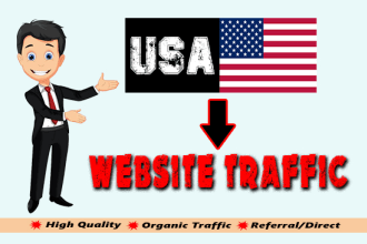 2000 Real Human Targeted USA traffic to your Website - Google Adsense safe and Good Alexa rank