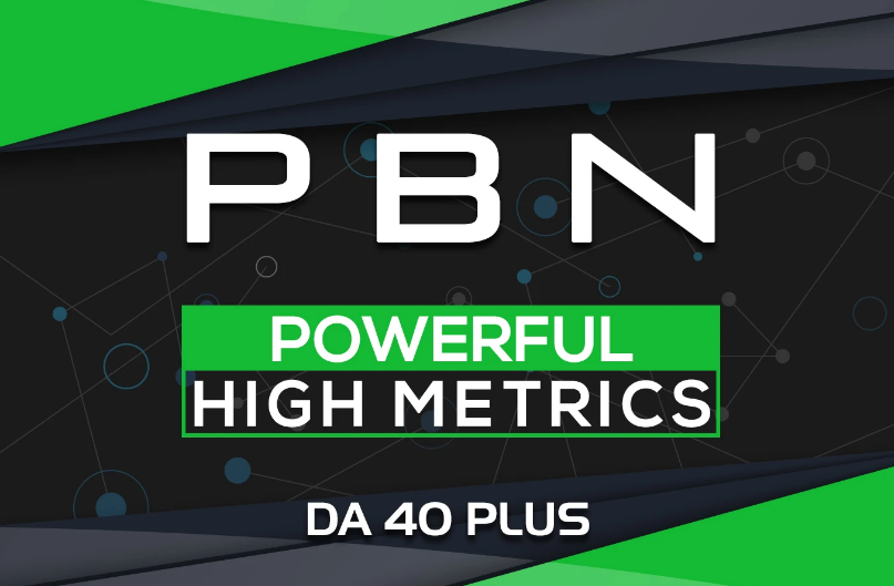 build 15 homepage pbn High Quality Unique backlinks da40 plus